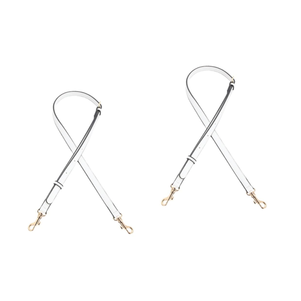 SEWACC 2piezas Correa De Hombro De Cuero Estilo Chic Accesorio De Repuesto Para Bolso Asa Larga Diseño Elegante Para Mujeres Fácil Instalación y Comodidad