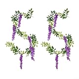 Photo Gallery babominimer ghirlanda di glicine artificiale, 1,8 m, realistica, decorazione per la casa, matrimonio, da appendere alla parete, colore: bianco, rosso, fucsia, viola (fucsia) Photo Gallery babominimer ghirlanda di glicine artificiale, 1,8 m, realistica, decorazione per la casa, matrimonio, da appendere alla parete, colore: bianco, rosso, fucsia, viola (fucsia)
