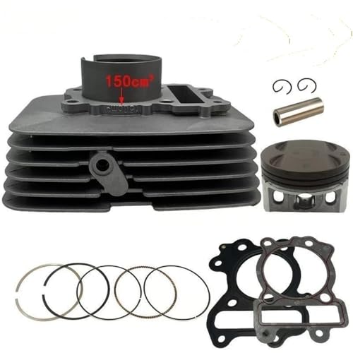 Kit cylindre TNT135 haute compression avec segments de piston étanches
