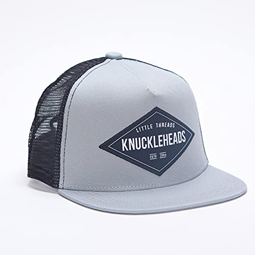 Knuckleheads Sun Cap Baby Boy Infant Trucker Hat Sun Mesh Baseball Cap Mesh Back Unisex Toddler Sun Hat (M 2-5 Years, Grady) #TOP1