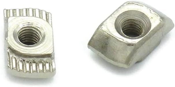 Generic 140Pcs Post Assembly T Nut For 2020 Profile - 100Pcs M3 & 40Pcs M5 - (Color: Silver)