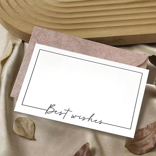 WYAN Greeting Cards Double-Sided Writable, White, 150mm x 100mm or 5.9 inches x 3.93 inches - Image 4