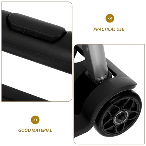 Carro de mano plegable de material resistente con ruedas robustas 8
