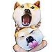 YXS PP007- Husky Dog Round Coussin en Peluche Doux Oreiller Jouet, Coussin Peluche Cartoon, Doux Lisse en Peluche, Mignon et créatif, Cadeau d'anniversaire et fêtes Party Favor,A1,50cm