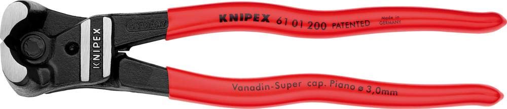 KNIPEX 61 01 200 Tronchesi a taglio frontale