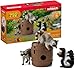 Produktbild SCHLEICH 42596 Spielspaß um die Nuss, ab 3 Jahren, WILD Life - Spielset, 6 Teile