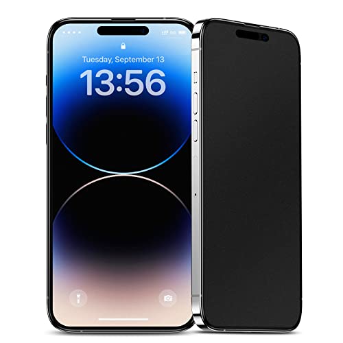BENKS iPhone 14 Pro Max Screen Protector Matte Finish with 0 Dust Easy Install Tool, [2 Pack] Anti-Fingerprints & Anti-Glare, Ultra Smooth Feel - 6.7 inch
