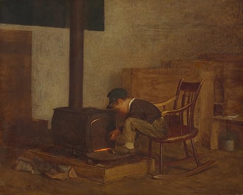 Lienzo El erudito temprano de Eastman Johnson para decoraciones del hogar en salones