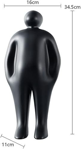 Vista 2 de Escultura abstracta creativa, esculturas modernas de resina para el hogar, escultura de figura coleccionable para habitación, hogar, oficina