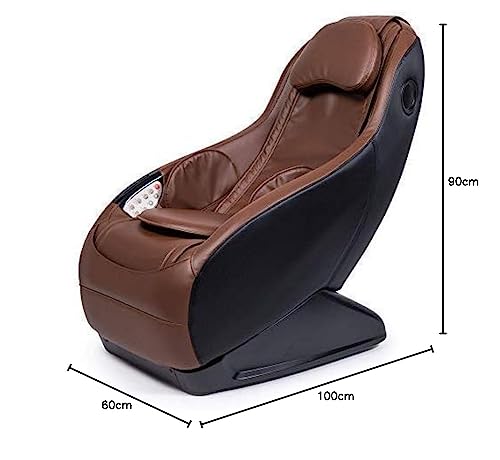 GLOBAL RELAX® | GURU Massage- und Entspannungssessel I Braun | 3 Massage-Modi | Luft-Vorprothesen-Funktion | 2D-Surround-Sound | Massagesessel mit Bluetooth I USB-System – Bild 3