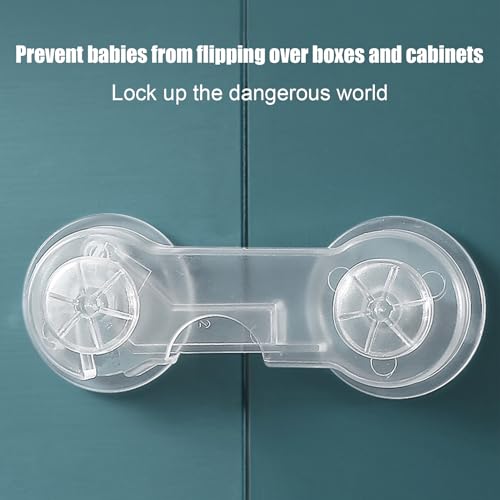 Cerradura de seguridad para bebés ideal para proteger los armarios del trastero y del hogar 3