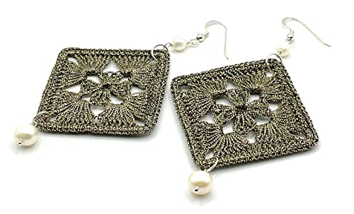 Boucles d'oreilles argent anti-allergie perles et crochet confort pour peaux sensibles