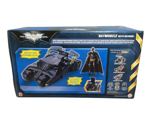 Image of Toys Uncle Figure (The Dark Knight Rises Battle for Gotham City Batmobile with Batman Exclusive Action Figure Vehicle)