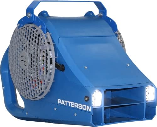 Patterson Fan FHVTCA-WB Industrial Dock Door Fan Truck Cooler with Wall Bracket, Blue