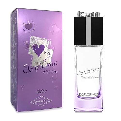 JE T'AIME Tendrement • Eau de Parfum 100 ml • Vaporisateur • Parfum Femme • EVAFLORPARIS