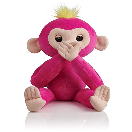 Interactive Hugs Bella (Pink) - Advanced Plush Baby Monkey Pet