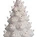 Milltown Merchants Ceramic Christmas Tree - Tabletop Tree with Lights - (15.5