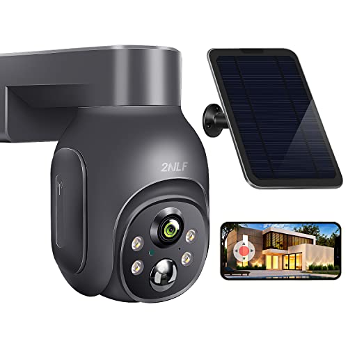 Amazon.co.jp: 「2K・360°撮影・ 9000mAh 電池」2NLF-防犯カメラ屋外
