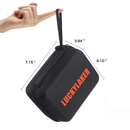 Luckylaker Hard Eva Case For Lucky/Luckylaker Portable Sonar Fish Finder Kayak Fish Finder Sonar Sensor Fish Finder Boat Depth Finder For Fishing #TOP4