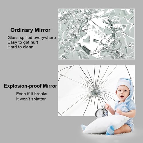 Miroirs décoratifs rétroéclairé haut de gamme verre antidéflagrant