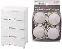 新品　Fits フィッツプラス　イージー　ホワイトFE5504 幅55cm 4段 天馬公式】フィッツプラス イージー FE5504 4段の通販