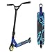 YOLEO Stunt Scooter Freestyle Tretroller Pro Scooter Kickscooter Roller für Kinder und Erwachsene Tragfähigkeit: 100 kg ABEC 7 Steel Y Lenker (Blau)