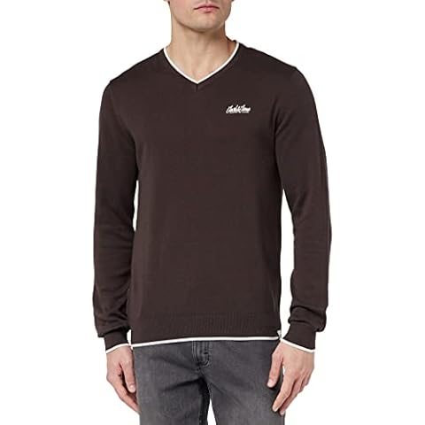 Jack & Jones Jortons Knit-Jersey con Cuello en V Suéter Cover