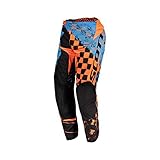 Scott 350 Track Kids Kinder MX Motocross/DH Fahrrad Hose schwarz/orange 2018: Größe: 28