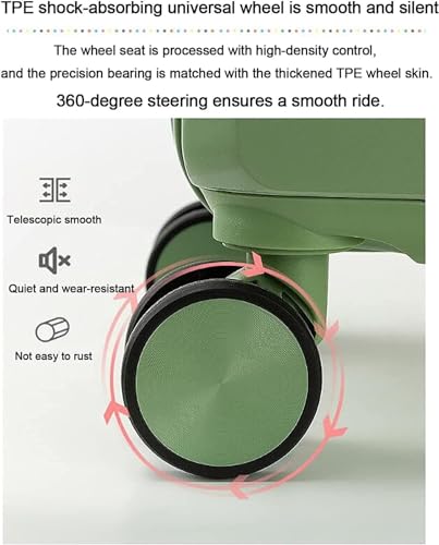 Cabin Luggage Portable Convenient Luggage Trolley Case Universal Wheel Password Suitcase Travel Bag4