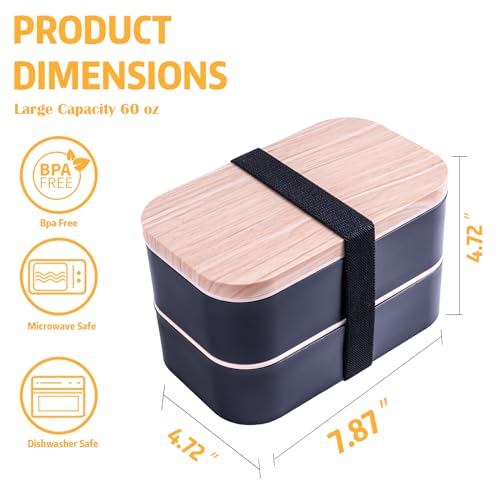 Healfyya Bento Box with Bag