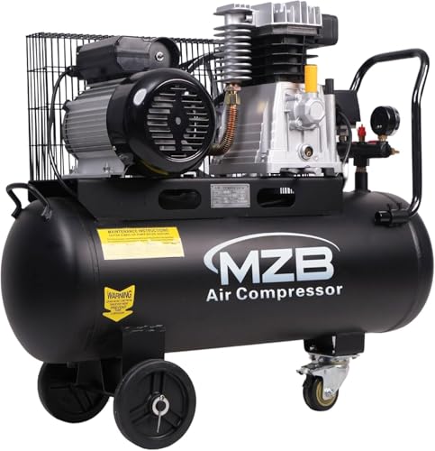 MZB 21.1 Gal Quiet Air Compressor with Wheels
