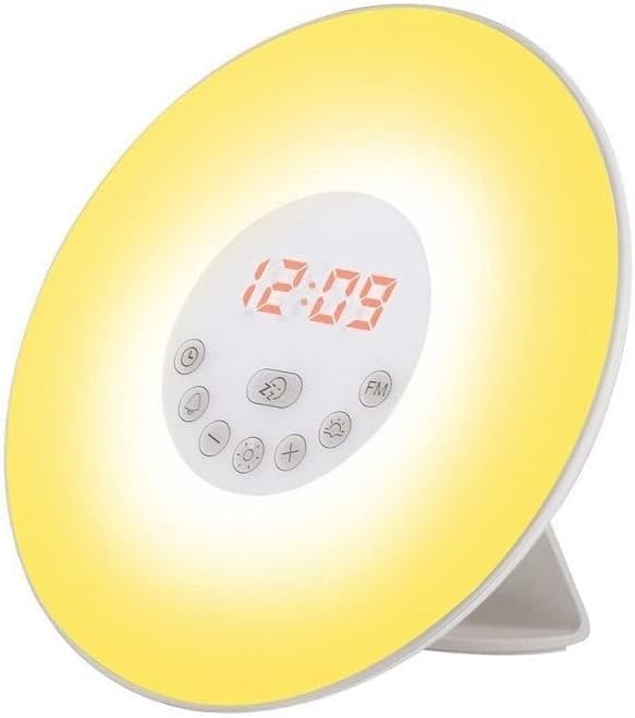 LloydsPharmacy SAD Lamp - Helps Combat Seasonal Affective Disorder | Wake Up Light with Radio