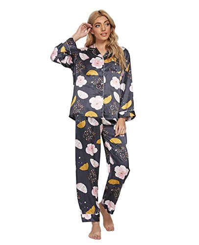 GOSO-Ensemble-de-pyjama-pour-femme-Pyjama-boutonne-pour-femme-Motif-floral-Manches-longues-Vetement-de-nuit-doux