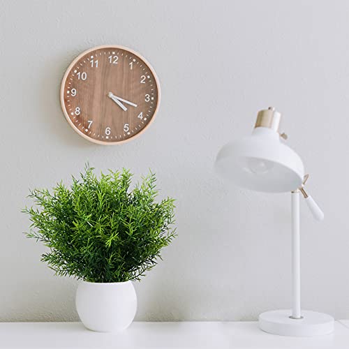 Artificial Plants Flowers Grass Shrubs 8 Pack No Fade Faux Plastic Flowers Outdoor For Vases Farmhouse Garden Porch Patio Office Indoor Wedding Decoration Greenery Fake Plants Uv Resistant (4#Green) #TOP3