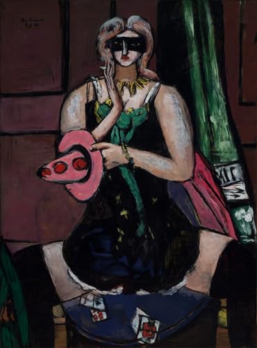 Max Beckmann Peinture pour Chambre | Toile Carnaval 60x90
