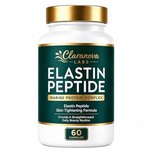 Claranova Labs Elastin Peptides, Elastin Peptide Skin Tightening Formula, Marine Protein Complex, Daily Nutritional Support For Skin (1)