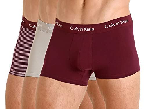 Image of Calvin Klein Men's Polyester Classic Solid Trunk (Pack of 3)