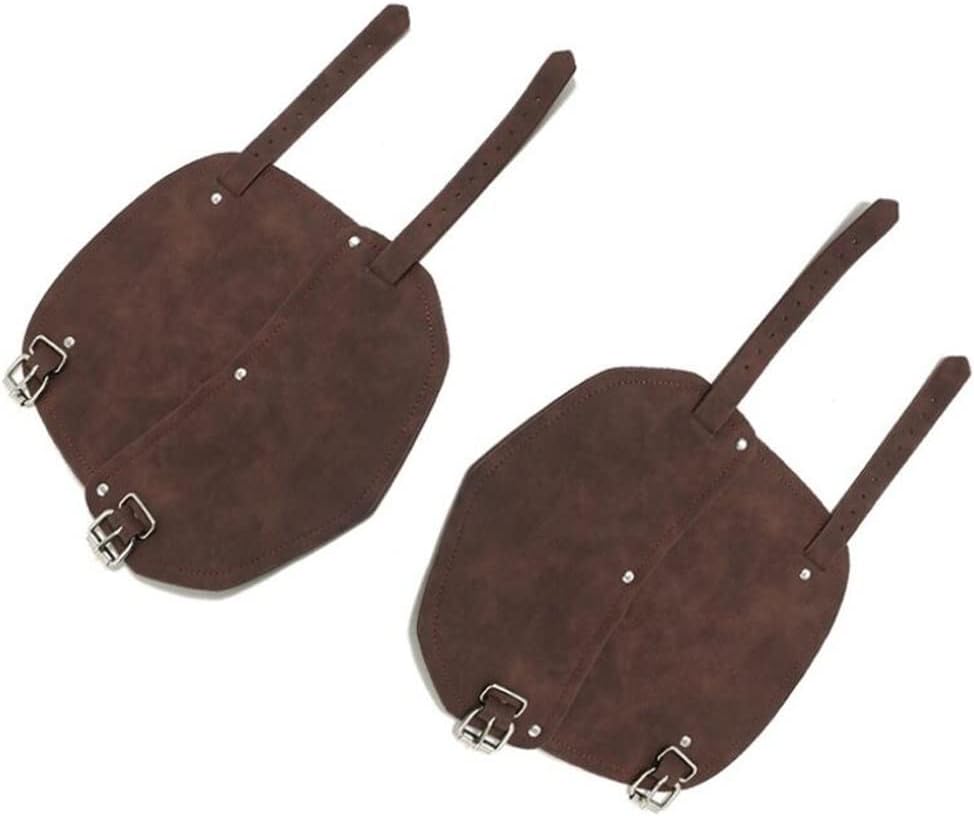 Medieval Armor Gloves Wide Cuff Bracers Bracelet Men Steampunk Gauntlet Knights Templar Leather