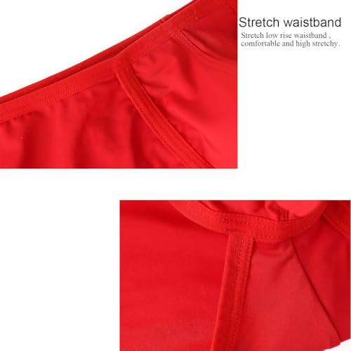 Mens Low Rise Big Pouch Trunks Briefs Underwear4