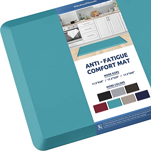 Image of Kitchen Mat Cushioned Anti Fatigue Rug Standing and Comfort Floor Mats | Water-Resistant, Non-Slip, Easy to Clean Comfort Floor Mat for Kitchen, Sink & Office, Multiple Colors & Sizes, 17.3 inchx39 inch