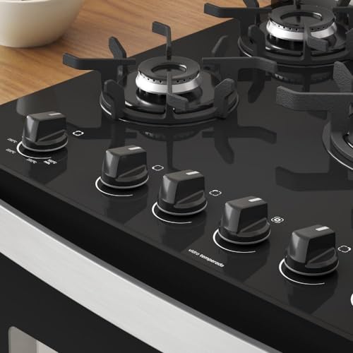 Fogão Itatiaia 5 Bocas Itaglass Plus Branco – Bivolt