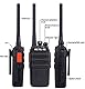 Retevis RT24 Funkgeräte Set, PMR Walkie-Talkie Professionell, Aufladbar Funksysteme mit 6-Wege-Ladegerät 16 Kanäle VOX, Walkie Talkie für Polizei, Baustellen, Schule(Funkgerät 6er Set, Schwarz)