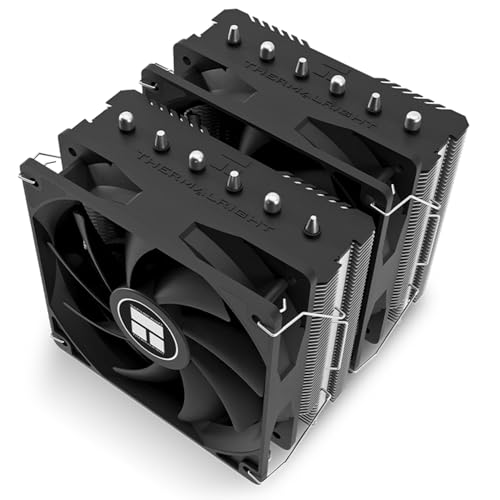 Thermalright Peerless Assassin 120 SE Extrem CPU Air Cooler with 6 Heat Pipes, Dual PWM Fans, AGHP heatpipe Technology, 154mm High Cooling, for AM5/AM4, Intel LGA1851/1700/1150/1151/1155/1156/1200