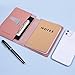 Wisdompro Journal Cover, 2 Pack PU Leather Notebook Cover for Field Notes,or other 3.5