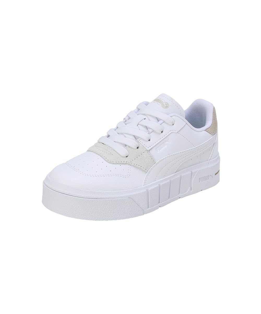 Puma Girls Cali Court Match PS White-Granola Sneaker - 1 UK (39380402) (B0CVH85RM6) Amazon Price History, Amazon Price Tracker