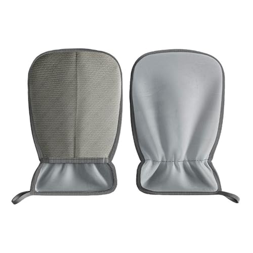 Kalttoy Guantes de aseo para mascotas con adsorción estática, guantes de eliminación efectiva para gatos y perros, accesorio de extracción lavable estático, removedor de pelo de mascotas