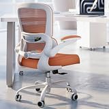 TRALT Office Chair - Ergonomic Desk Chair with Adjustable Lumbar Support, Mesh Computer Chair, Executive Chairs for Home Office Comfortable Lumbar Support (Orange)