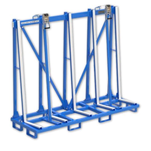 Aardwolf SSTR-2000 Single Side Transport Rack – Heavy-Duty Stone Slab Storage & Transport Frame | 84