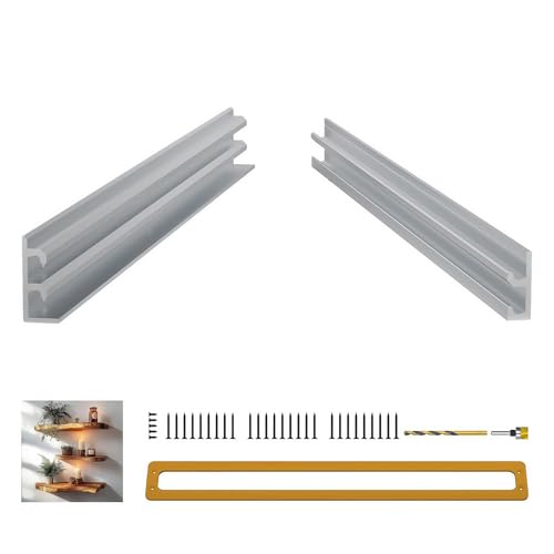 1pc Floating Shelf Bracket for Live Edge Wood – Hidden Heavy Duty Fireplace Mantel Bracket, Invisible Floating Shelf Hardware, Wall Mounted Shelf Support, 150 lbs Load Capacity (42 inch-1pc)