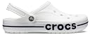 Crocs Unisex Adult Bayaband Clog 205089-126 White/Navy M5W7 gallery image